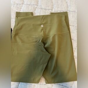 Olive Green Athletic Shorts